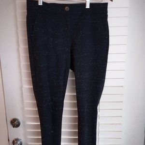 Loft Navy Blue Stretch Pants